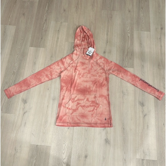 Women’s Classic Thermal Merino Plant-Based Dye Logo Hoodie - Picture 3 of 5